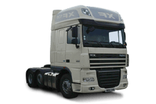 Car Hire Watford - 44 Tonne Sleeper Truck - Truck hire Watford