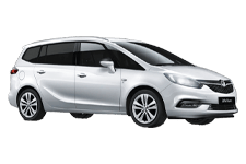Car Hire Watford - Vauxhall Zafira 5 + 2 - Minibus hire Watford